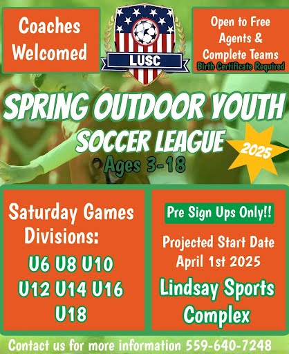 LUSC Spring Outdoor League 2025